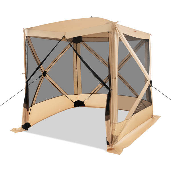 Pop Up Gazebo with Netting and Carry Bag