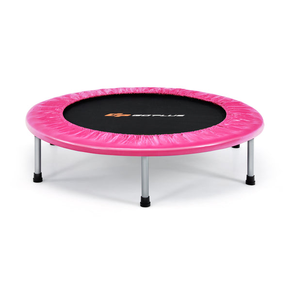 36 Inch Mini Folding Trampoline Portable Recreational Fitness Rebounder