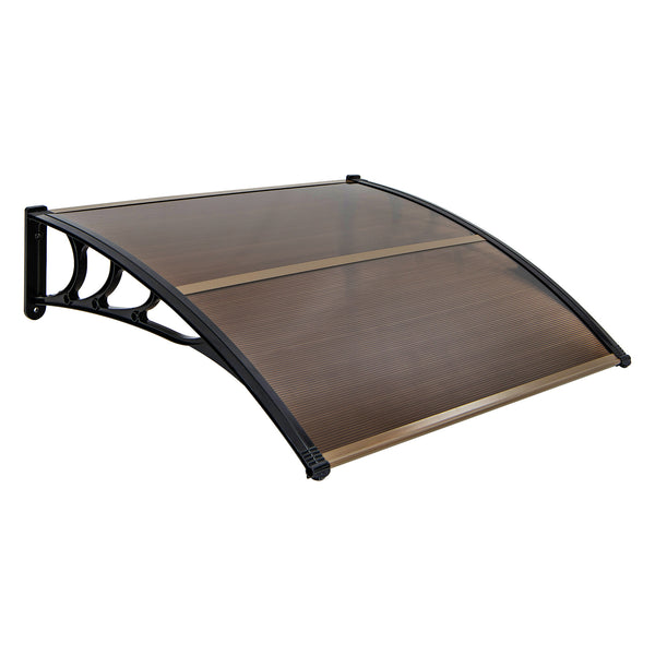 48 x 40 Inch Outdoor Front Door Window Awning Door Canopy Exterior