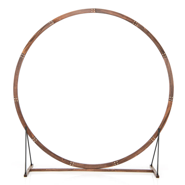 Wooden Wedding Arch Solid Wood Arbor Backdrop Stand for Wedding Ceremony