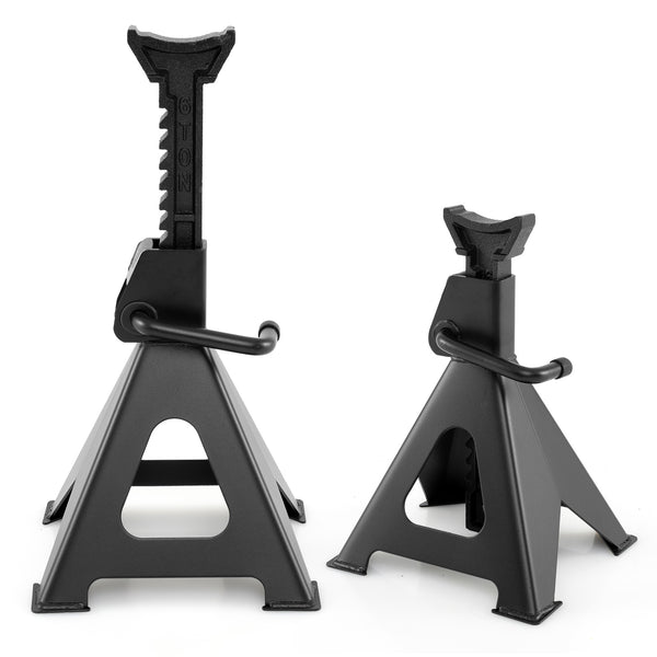 6-Ton Metal Car Jack Stands, 13,000 lbs Capacity with Adjustable Height (14-23 Inches)