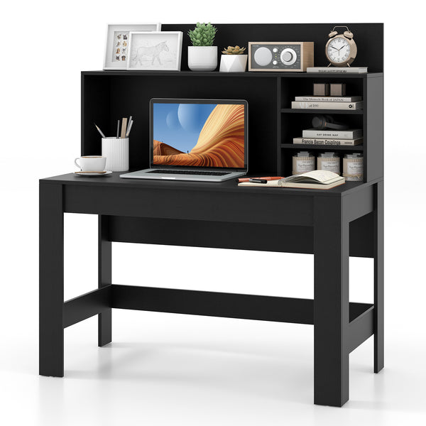 48 Inch Writing Computer Desk with Anti-Tipping Kits and Cable Management Hole