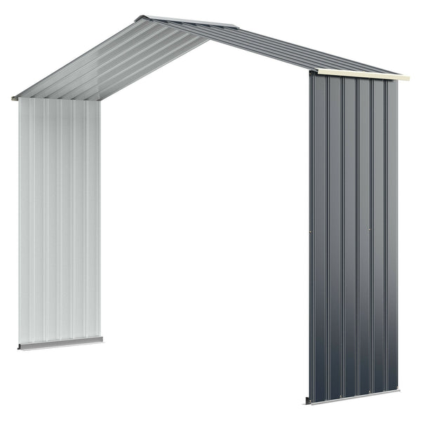 9 x 6 Feet Metal Storage Shed for Garden and Tools