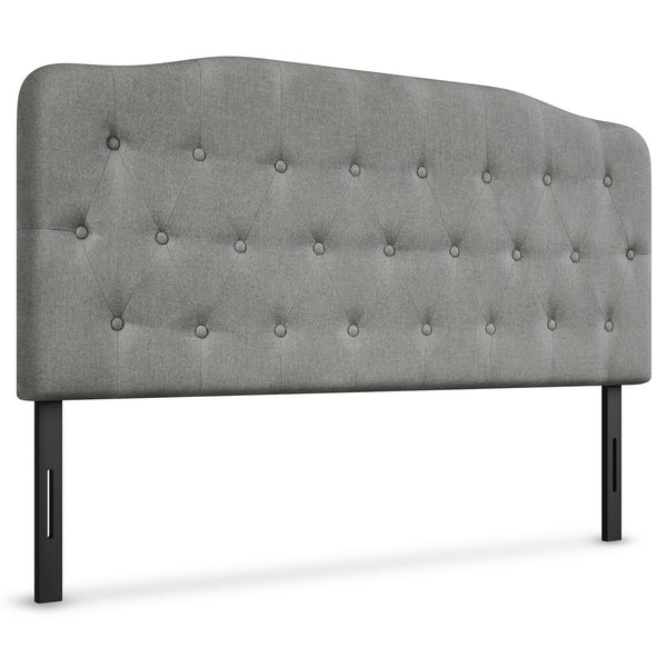 Queen Upholstered Headboard with Adjustable Heights