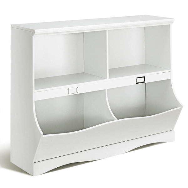 Kids Storage Unit Baby Toy Organizer Children Bookshelf Bookcase