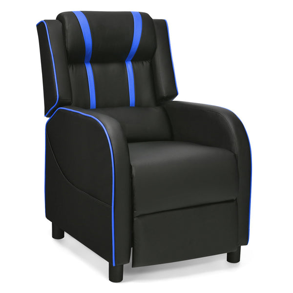 Massage Racing Gaming Single Recliner Chair