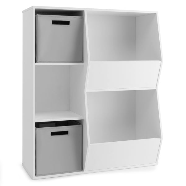 Kids Toy Storage Cabinet with Shelves
