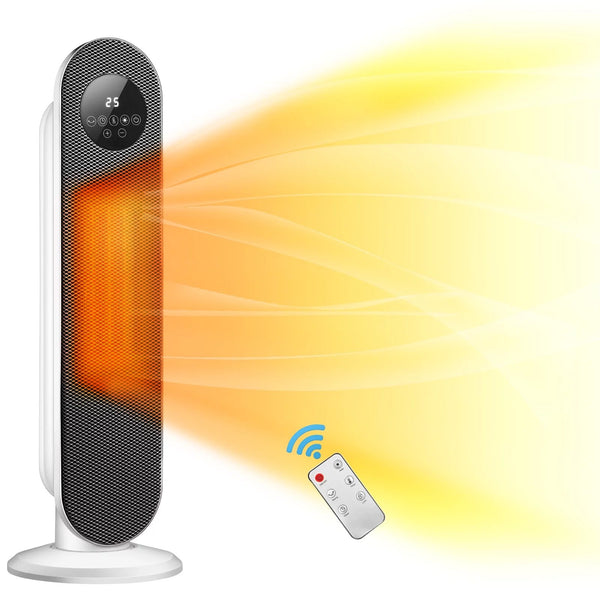 Vebreda Space Heater 26in 1500W Electric Heater Space Heaters for Indoor Use